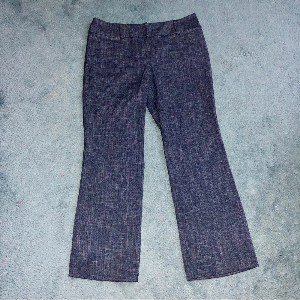 New York & company blue suiting collection trouser